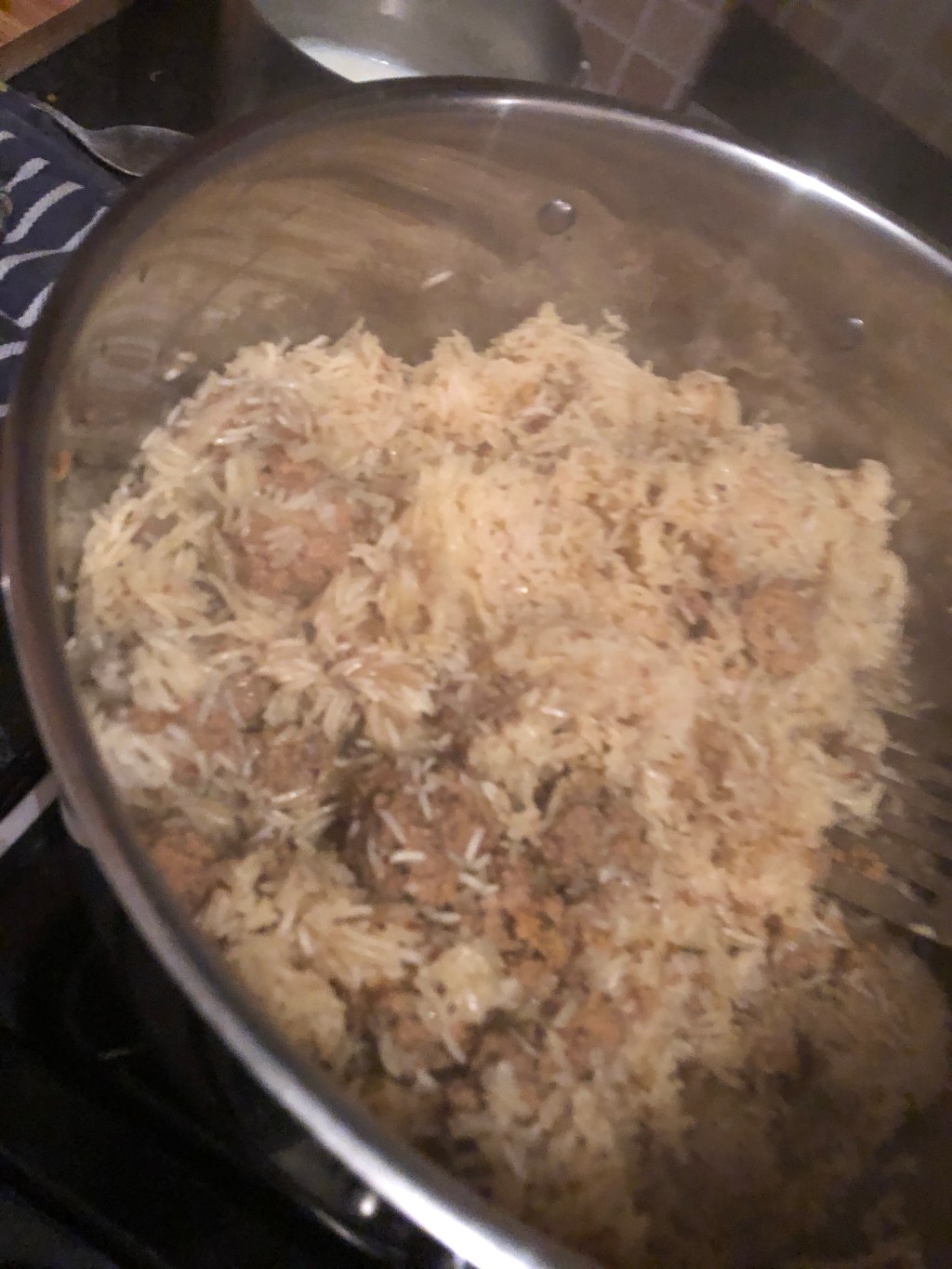 A Recipe: Meatballs In Rice